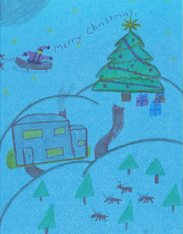Christmas card competition - 3rd place winner - Reece Williams