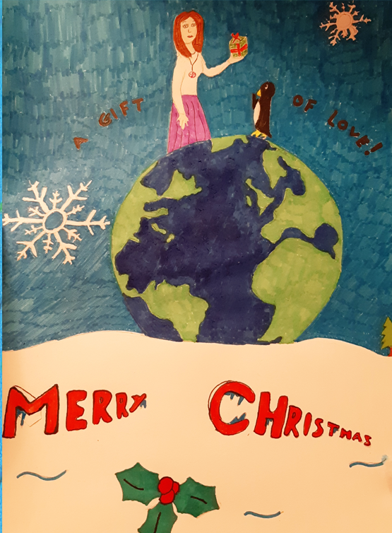 Christmas card competition - Staff winner - Hannah Chater