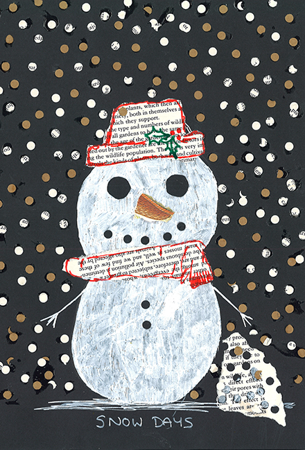 Christmas card design by Misty Raffell