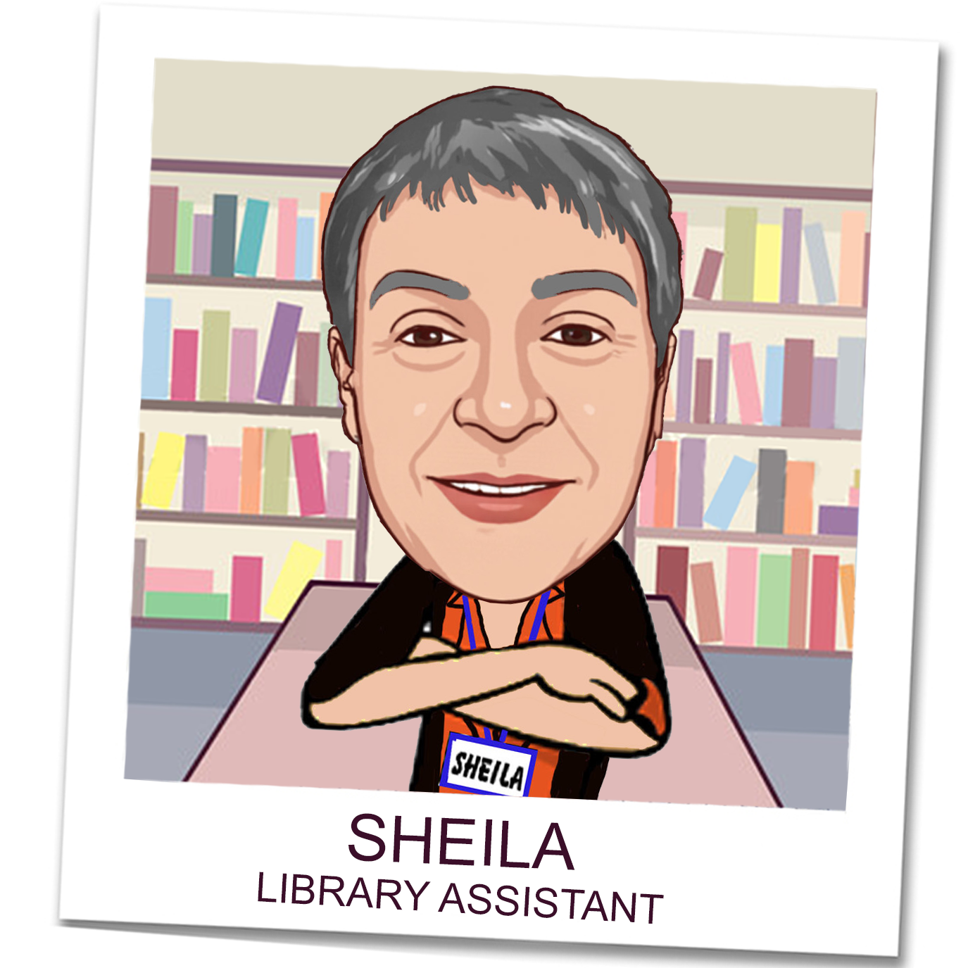 Sheila, Library Assistant