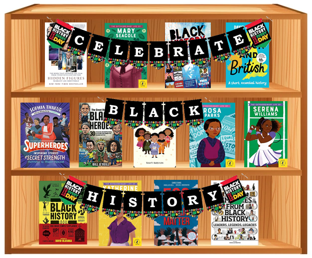 Black History virtual bookshelves